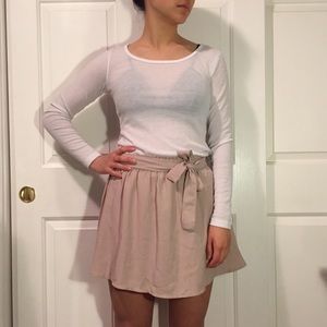 Blush Pink Skirt